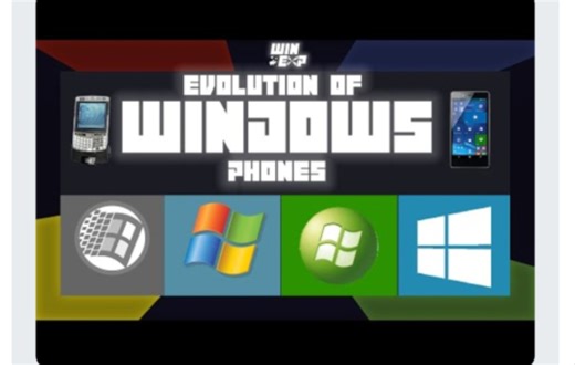 Windows Phones进化史（1997-2017）