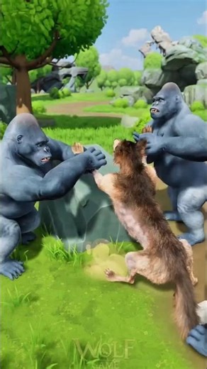 Wolf Revenge 🐺🔥 | Epic Battle #wolfgame #wolf #animalshorts #wolfstory