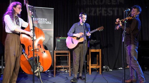 6.3K views · 234 reactions | Scottish band Awkward Family Portraits performing their lockdown inspired song 'These Four Walls'. This was from their concert at The Blue Lamp in Aberdeen during the 2021 Aberdeen Jazz festival in October. You can see more from this great contemporary Folk and Americana band on their page: https://www.facebook.com/AwkwardFamilyPortraits | Scotland Online | Facebook