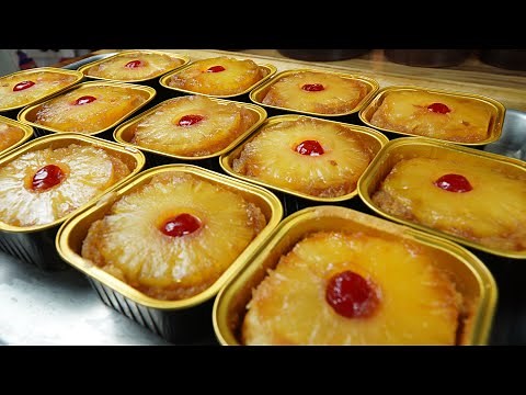 Mini Pineapple Upside Down Cakes
