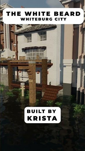 PUB CRAWL DAY 22: The White Beard #minecraft #minecraftbuilding #christmas