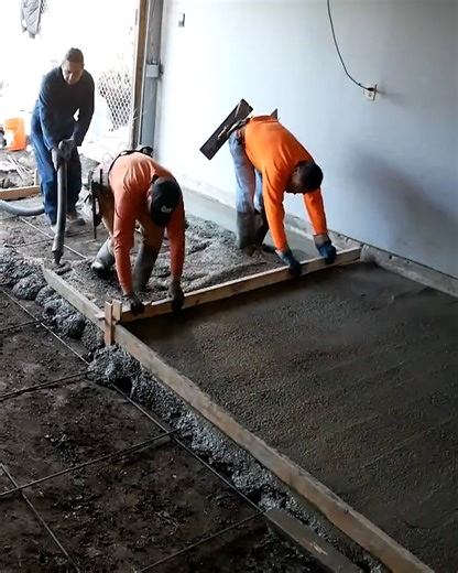 Pouring a Concrete Garage Floor! Cracked And Raised | DIY & Crafts