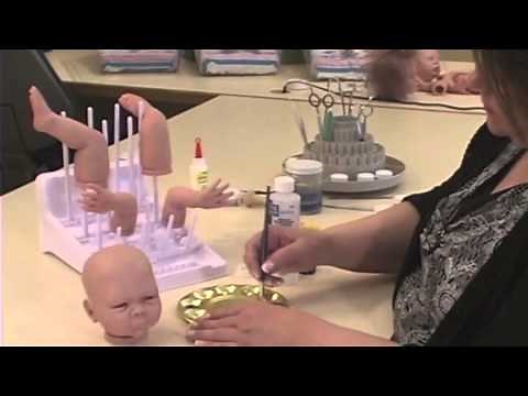 Making Reborn Baby Dolls with Denise Pratt, Part 3: Warm Blush Texture