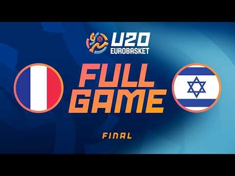 Final | France v Israel | Full Basketball Game | FIBA U20 Women's EuroBasket 2026