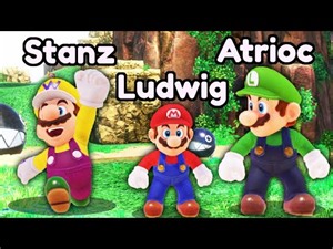 stomping 3 casuals in a speedrun race