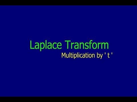 Laplace Transforms-Multiplication by t|GYMAT101 Group B&C|KTU S1 module3 |MAT102 S2 Module 4|Part4