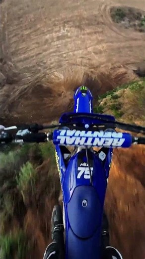 Monster 70ft Dirt Bike Drop POV 🎬 ‪@joshhill75‬ #GoPro