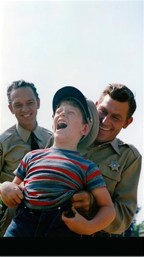 Sharing a laugh. | Andy Griffith Museum