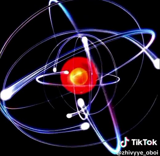 3D Atom Live Wallpaper - Abstract Visuals in 4K Resolution