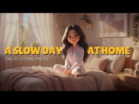 [B1] A Slow Day at Home | Relaxing English Listening Practice