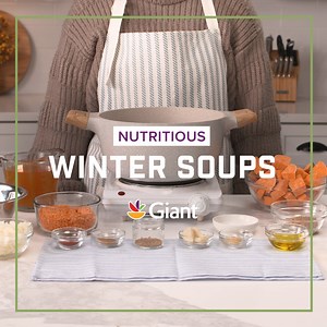 205K views · 559 reactions | Hitting a winter slump? Warm up with these simple, nutrient rich soups! Watch for the recipes. | Giant Food | Facebook