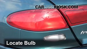 Brake Light Replacement: 1997 Ford Escort 2.0L 4 Cyl.