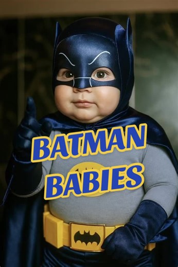 Batman Babies: A Nostalgic AI Adventure