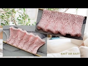 How to Knit a Ruffles Bells (Beginning of Knitting)