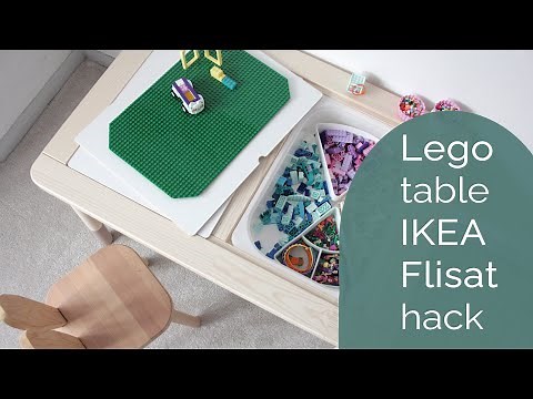 Lego Table IKEA Flisat Hack