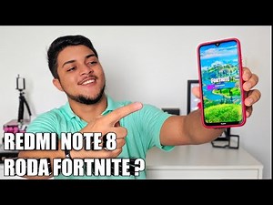 RUNNING FORTNITE NO REDMI NOTE 8