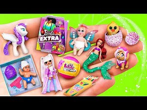 Miniature Toys for Dolls / 30 DIYs for LOL OMG