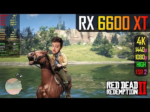 RX 6600 XT - Red Dead Redemption 2