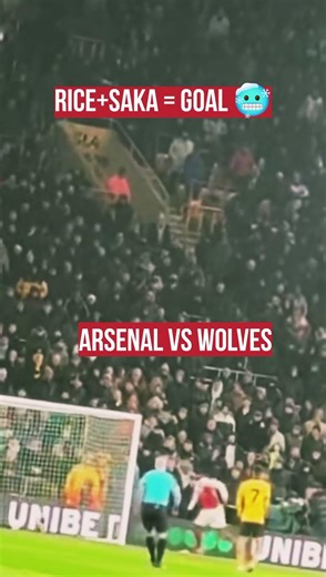 Arsenal vs Wolves 🥶 Saka Goal after 16 games 😳 #shorts