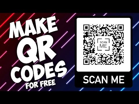 How to make a QR Code to ANYWHERE for FREE (QR WIFI Link, Website Link, App Store Link and more)