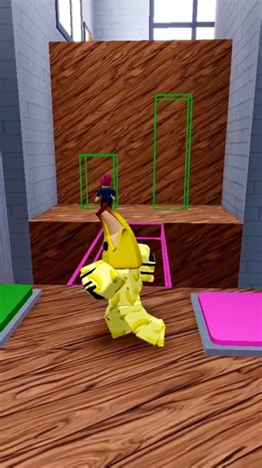 Banana Vs TEAM SCHOOL ESCAPE #obby #roblox