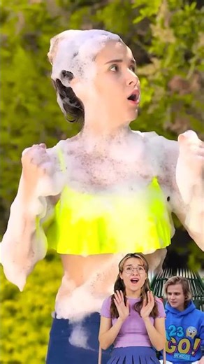 DIY Shower Magic! 🛁✨ | 123GO! Reacts #Shorts