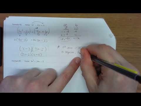 Accelerated Algebra 1 8.6 (Part 2)
