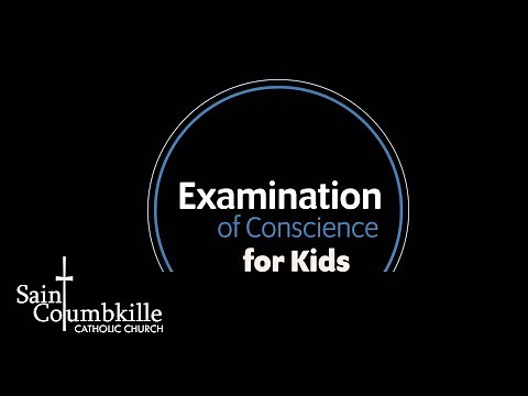 Examination of Conscience for Kids