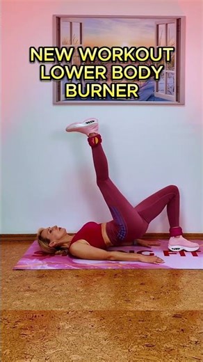 10 Min Lower Body Toning Workout on the Mat | Strength Training with Optional Ankle Weights