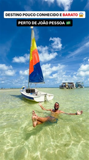 André Oliveira e Ilan N. | Viagem | Turismo on Instagram: "PARAÍSO NO BRASIL PERTO DE JOÃO PESSOA 🇧🇷 deixamos roteiro de 1 dia aqui👇🏼 parece até que você está no Caribe 😱 Você precisa conhecer Cabedelo, um dos lugares mais lindos da Paraíba, de fácil acesso e fica do ladinho de João Pessoa (menos de 15 minutos de carro) 😍 ✈️ Tá indo pra João Pessoa? Feche os passeios com a agência @desbravandojoaopessoa WhatsApp: (83) 98231-1009 Cupom SELIGANOROTEIRO = 5% de desc. Passeio em Cabedelo a par