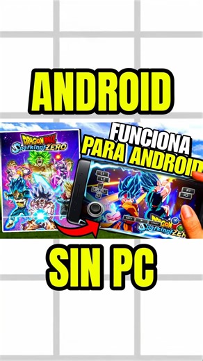 Sparking Zero para ANDROID 🔥📱😱 #android #sparkingzero #tutorial