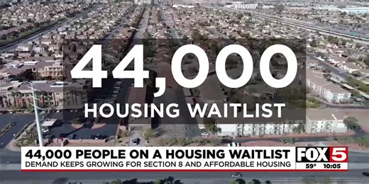 44,000 people on a waitlist for affordable housing in Clark County