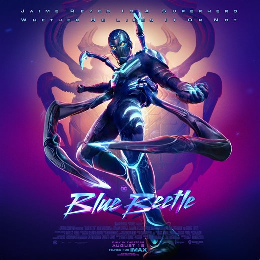 NEW POSTER for 'Blue Beetle' – coming to Regal on August 18. | Regal
