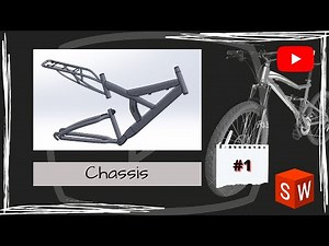 Learn to Design Bicycle in Solidworks | Part 1 | Chassis | ‪@SolidworksCreator‬