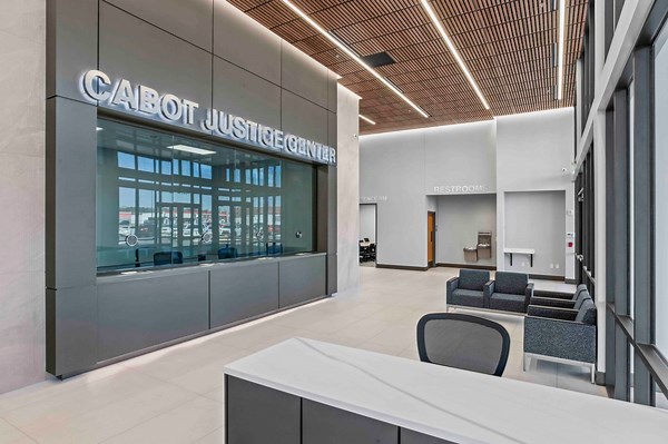 Cabot Justice Center wins regional interior design award
