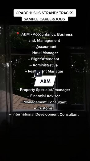 ABM: Career Opportunities and Courses in Grade 11