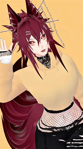 I might be happy with this finally. Some work in Vroid, Blender and Unity 💕 #vtube #vrm #vroid