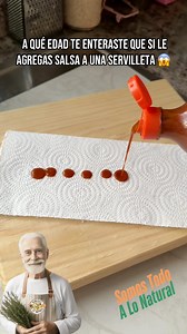 22M views · 162K reactions | A qué edad te enteraste que si le agregas salsa a una servilleta  #trucos #hacks #remedios #hack #TrucosParaElHogar #mosquitos #zancudos | Todo a lo natural | Facebook