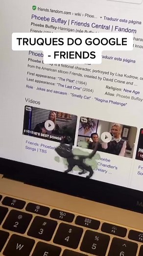 Truques do Google para Assistir Friends Grátis