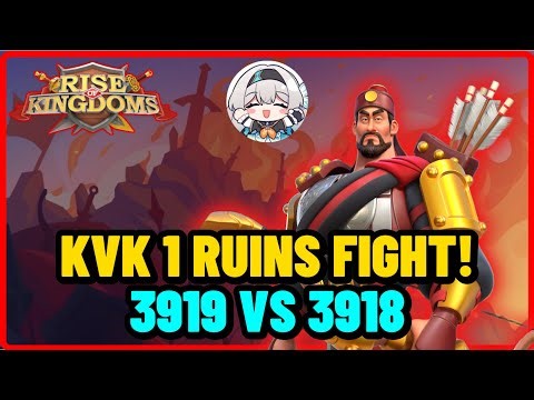 🔴Final Ruins Fights in KVK (Maybe) | 3919 vs 3918 Rise of Kingdoms