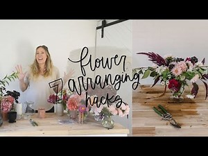 7 Flower Arranging Hacks | Make Floral Design Easy