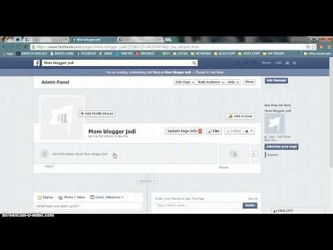 How to create a facebook page for your business or blog