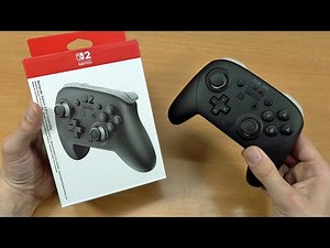 Nintendo Switch 2 Pro Controller Unboxing .. How Pro Is It ?
