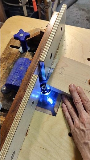 DIY router table in action #wood #woodworking
