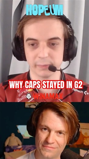 Why Caps didn’t leave G2 👀 #lolesports #leagueoflegends #g2 #caps #lec #podcast