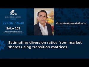 Estimating diversion ratios from market shares using transition matrices