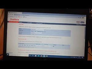 Configuration Routeur Orange LIVEBOX ضبط إعدادات الراوترعلى إتصالات المغرب