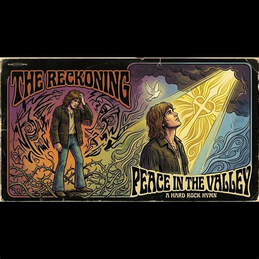 Fire In My Bones | Heavy 60s Style Christian Rock - Finding Peace in God