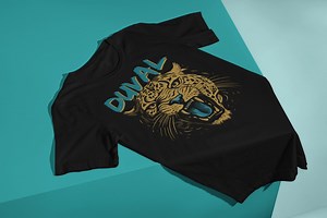 Duval County "og Growler Tee" T-shirt- Sizes S-4XL Jaguar - Etsy