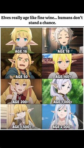 Elves really unlocked eternal youth. 🧝‍♀️✨